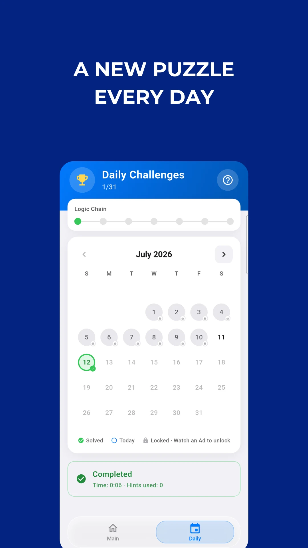 Unknowns: Math Logic Puzzle screenshot